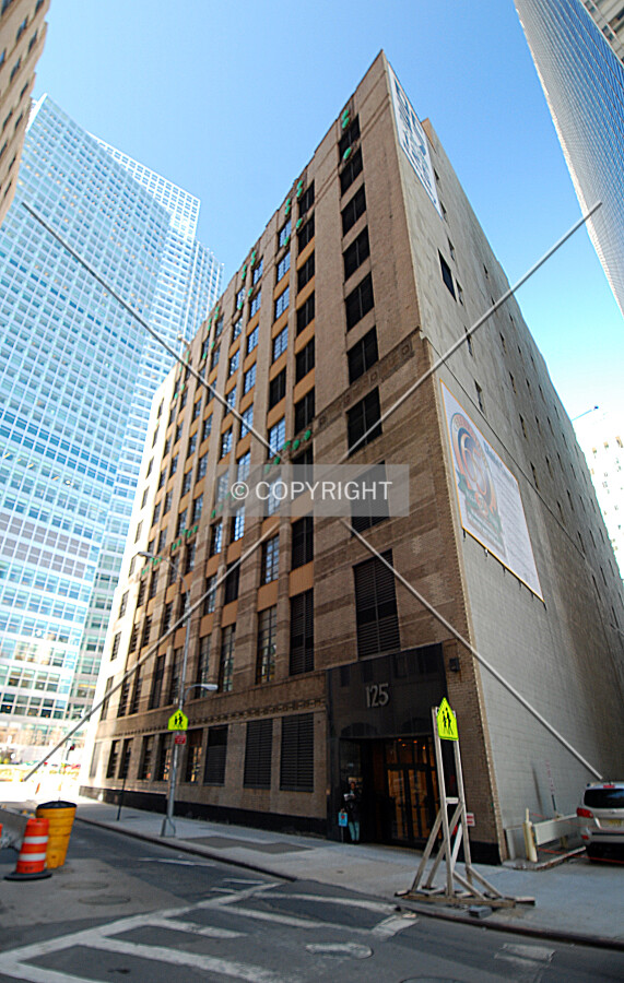 Viewed from the south along Barclay Street