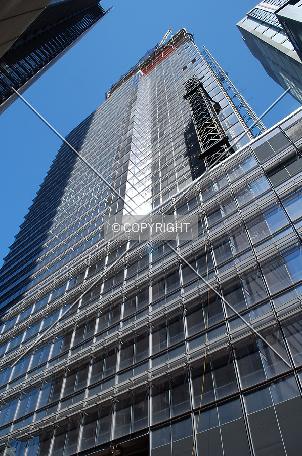 Looking up from 41st Street