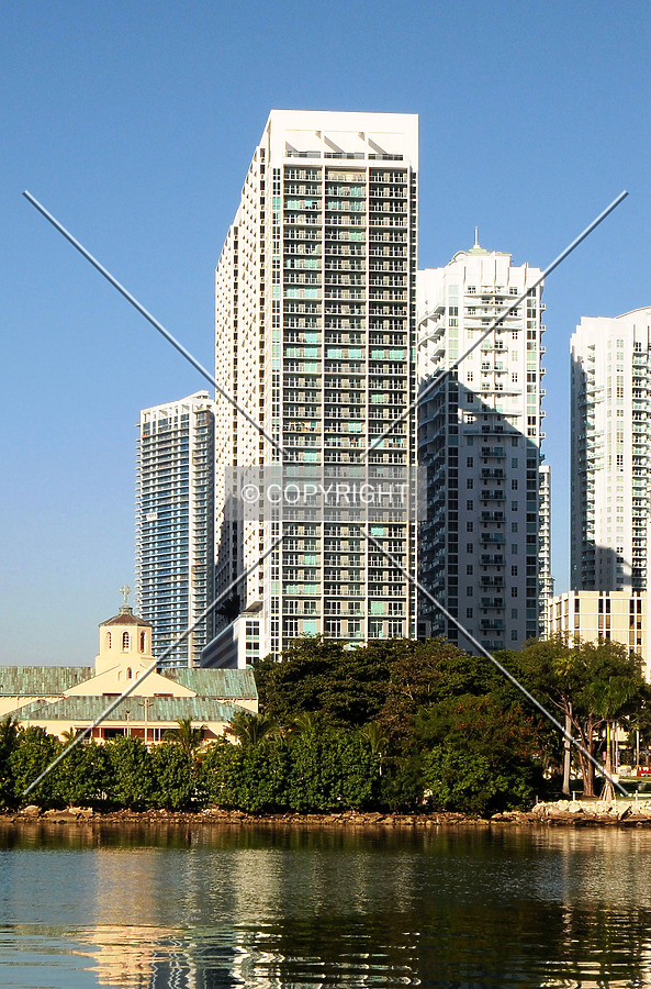 View from the east