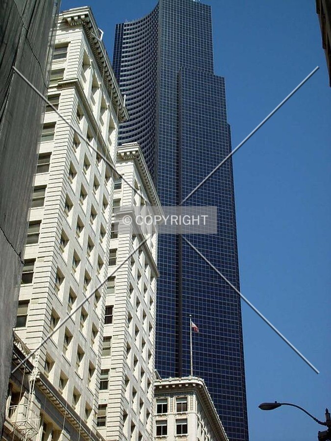 New architecture contrasts with the old