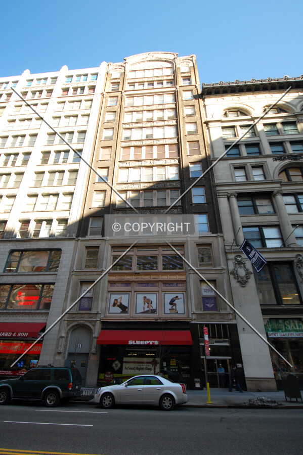 Looking up from West 23rd Street