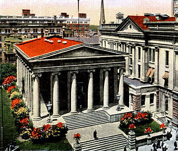 Vintage view from the east