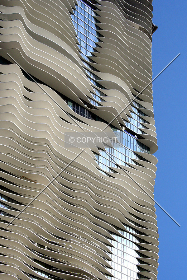 Section of the facade