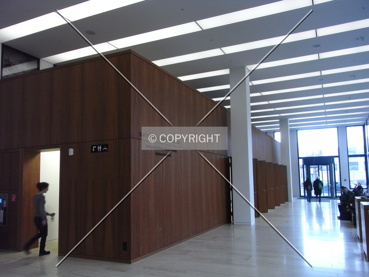 Lobby of Grimm library Berlin