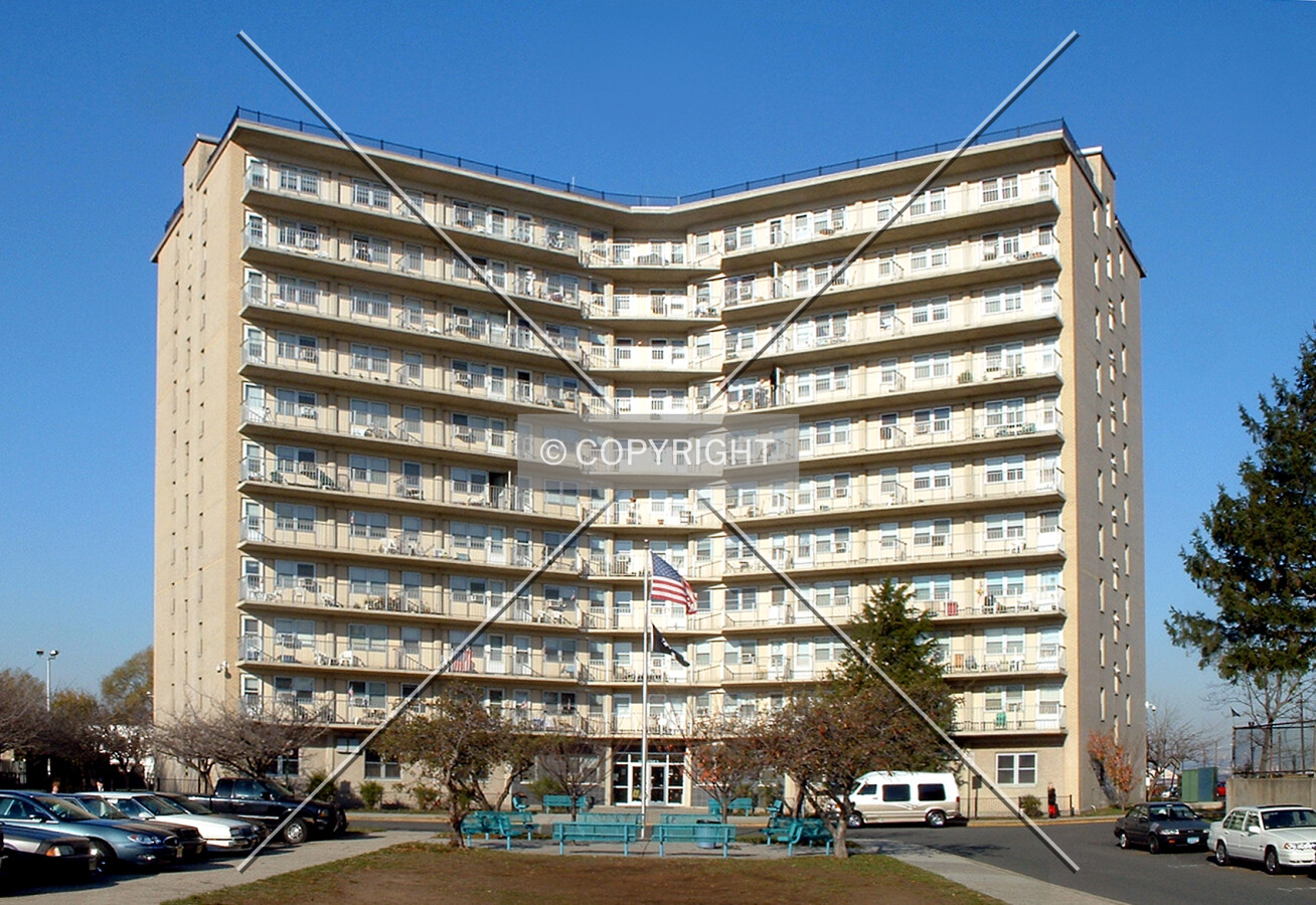View from the southeast