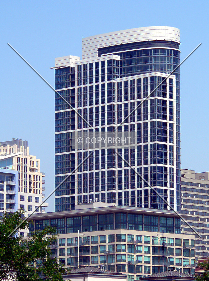 View to the northwest from Lake Shore Drive