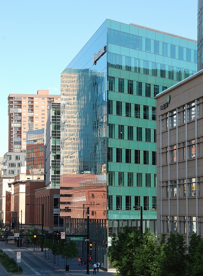 Looking southeast down 16th Street