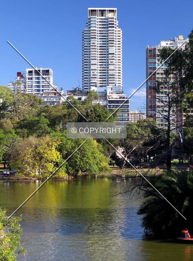 View from "el rosedal"