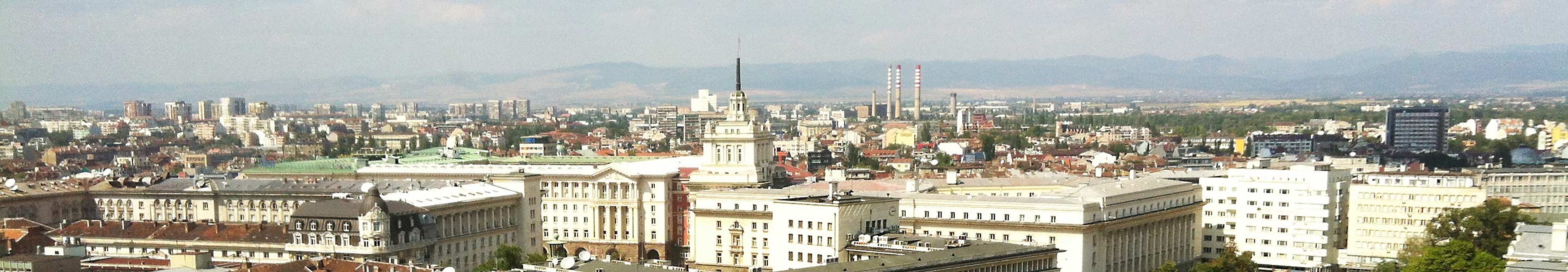 Panorama of Sofia