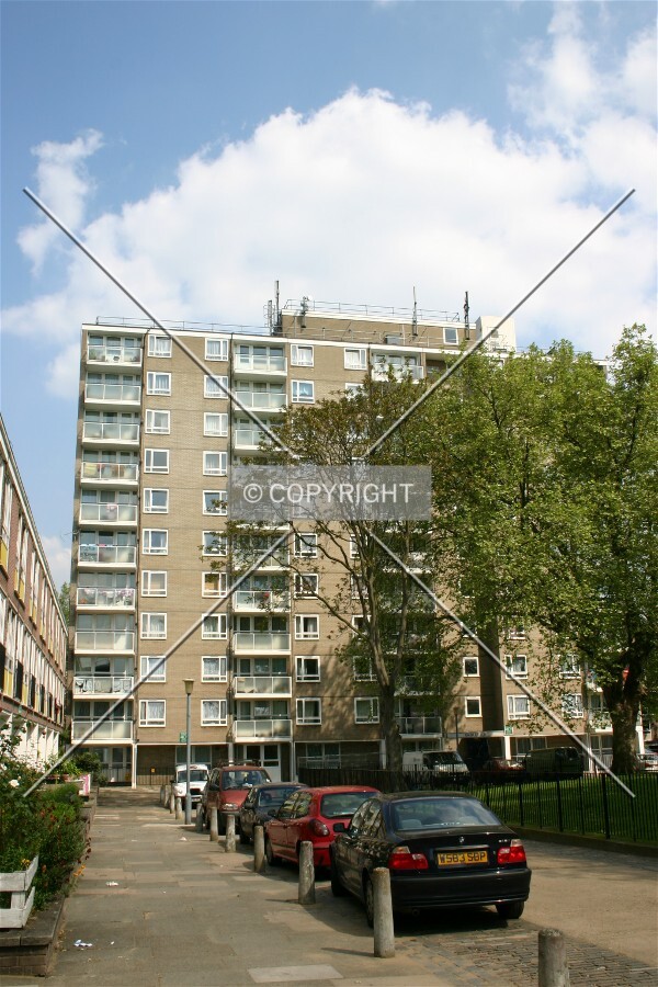 View from across the estate