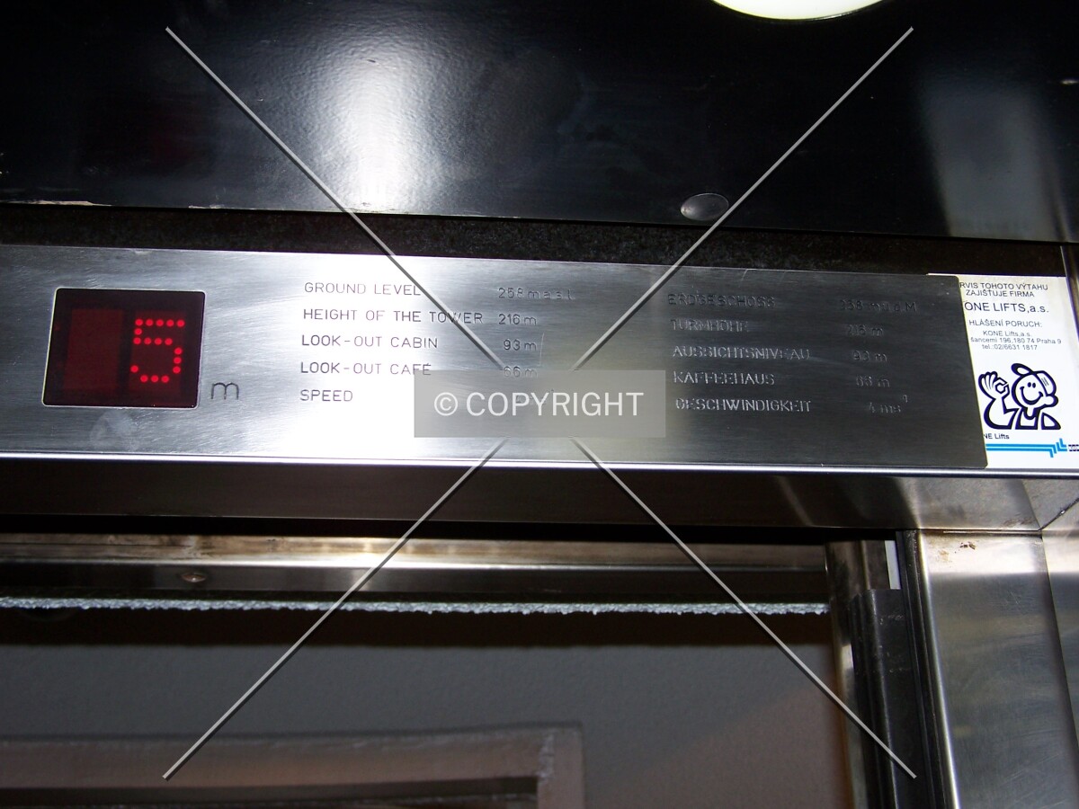 Elevator fascia and relevant data