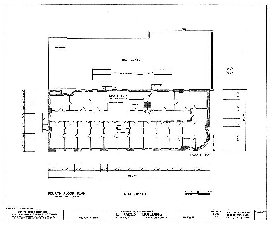 Fourth floor plan