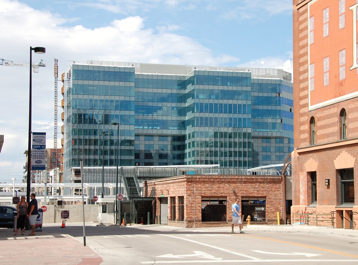 View from the southeast