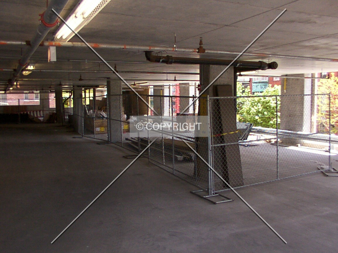 Inside the garage, looking southeast; 24 May 2003
