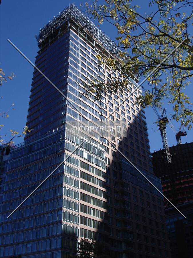 Tower section from the west