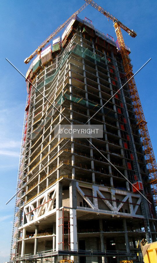 Looking up from the southeaster side