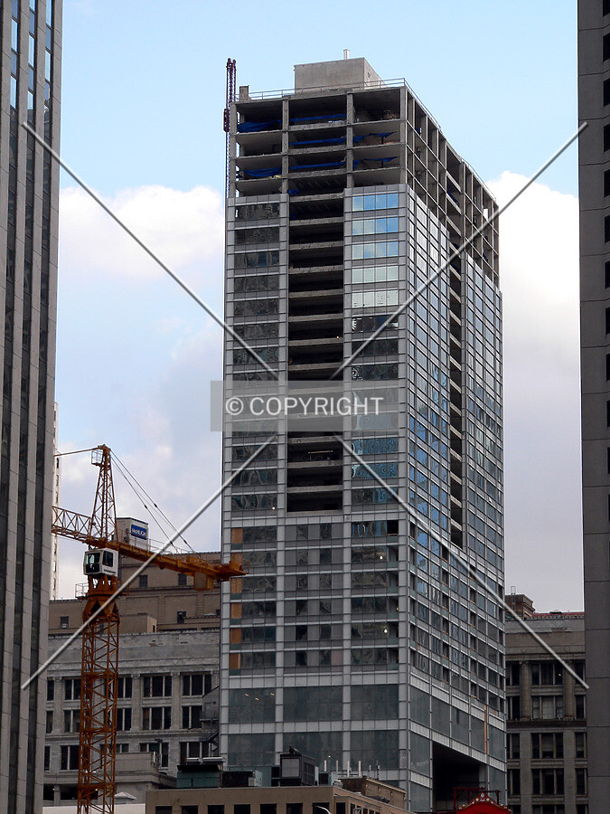 View to the southeast from Marina City