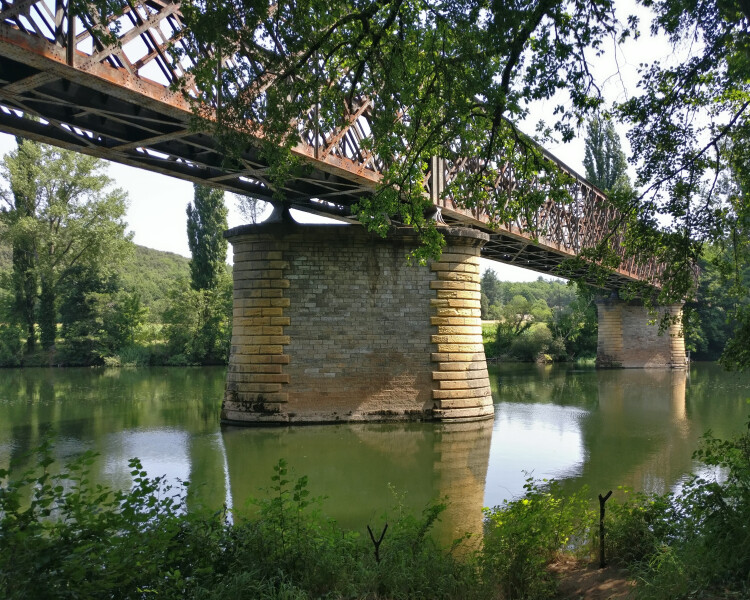 Pont Ligne de Montiès