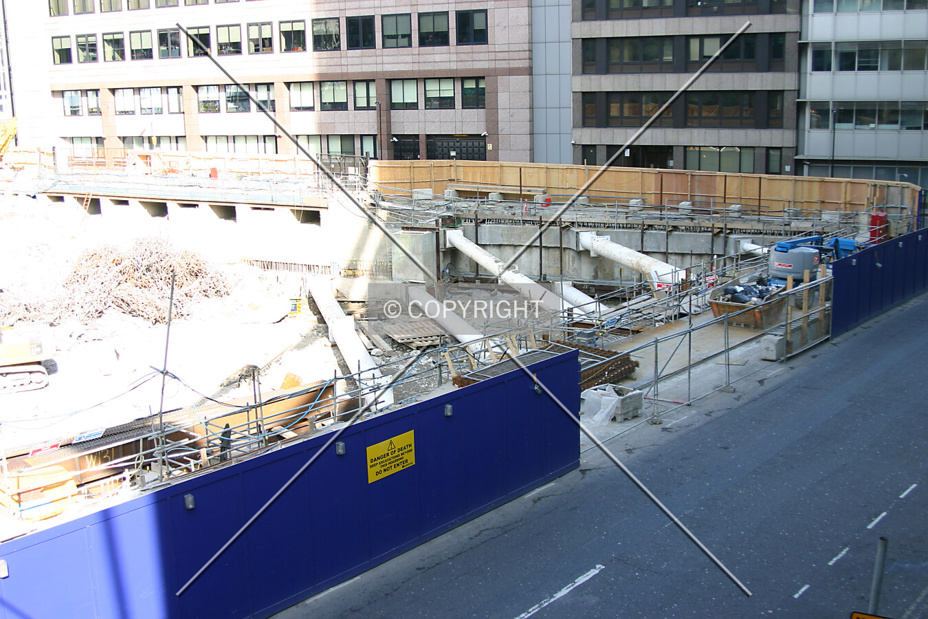 View from the CityPoint walkway