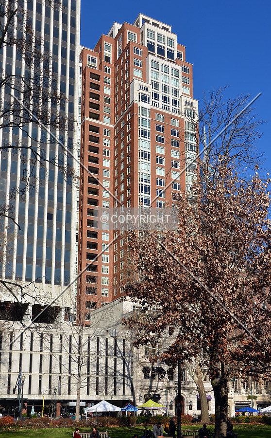 View from the southwest on Rittenhouse Square