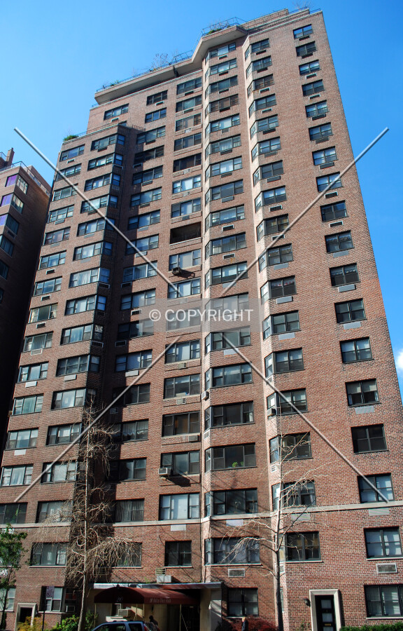 Looking up from the northeast