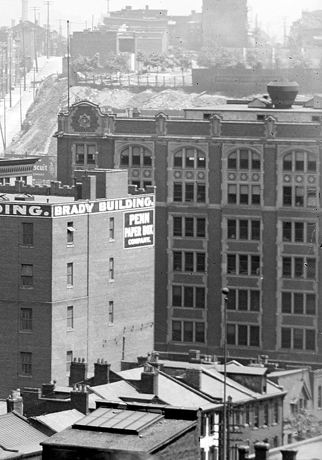 Vintage view from the west before the vertical addition