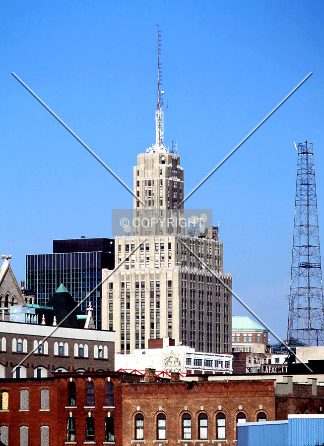 View from the southeast