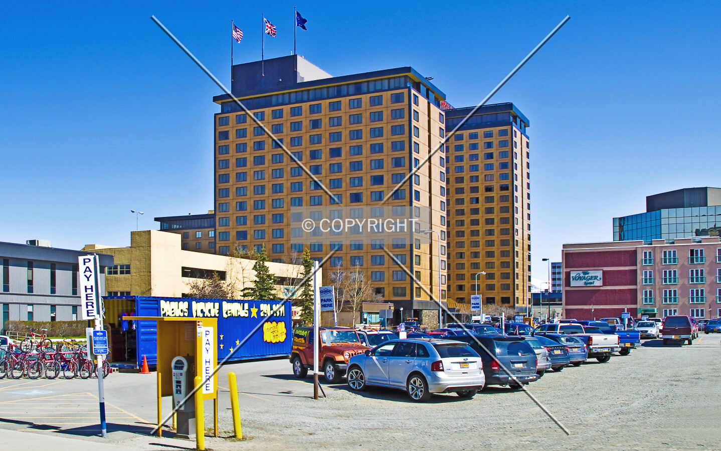 Hotel Captain Cook, Anchorage, Alaska, U.S.A.