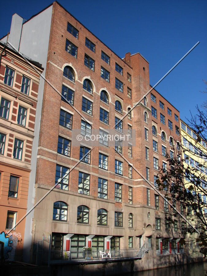 View from across Akerselva