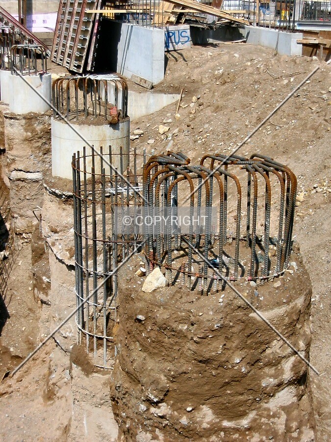 Caissons from 3rd Avenue South