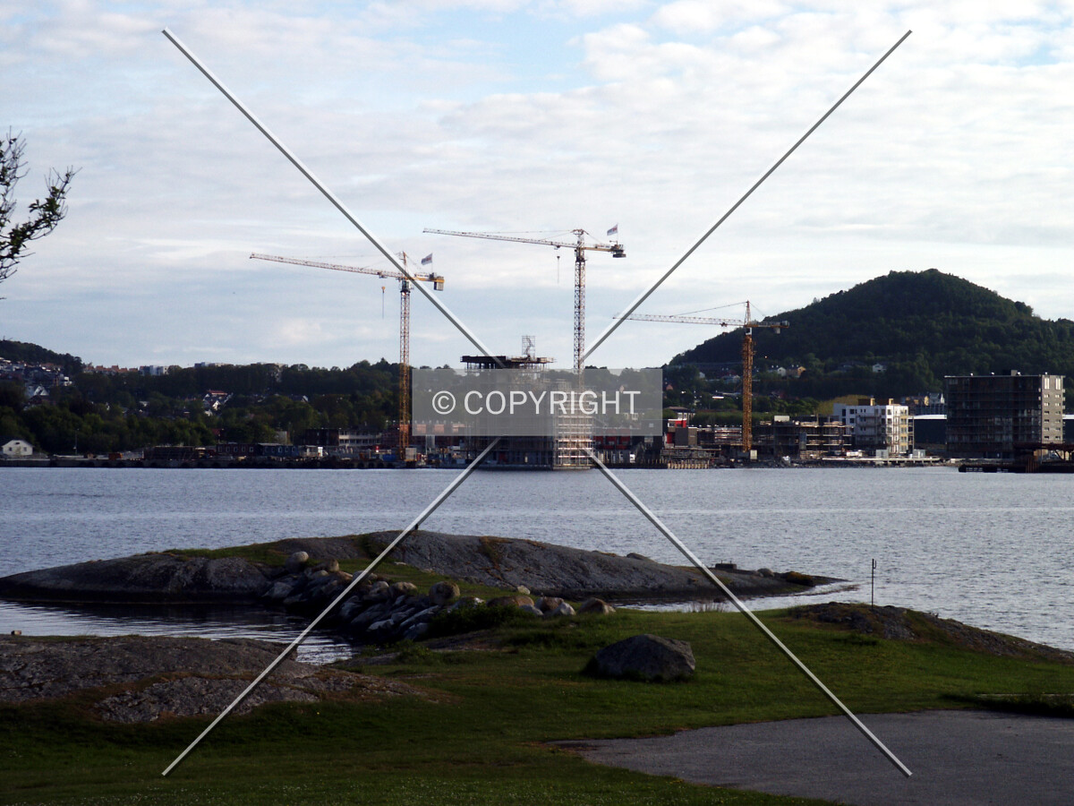 Looking south from a park on Gandsfjorden
