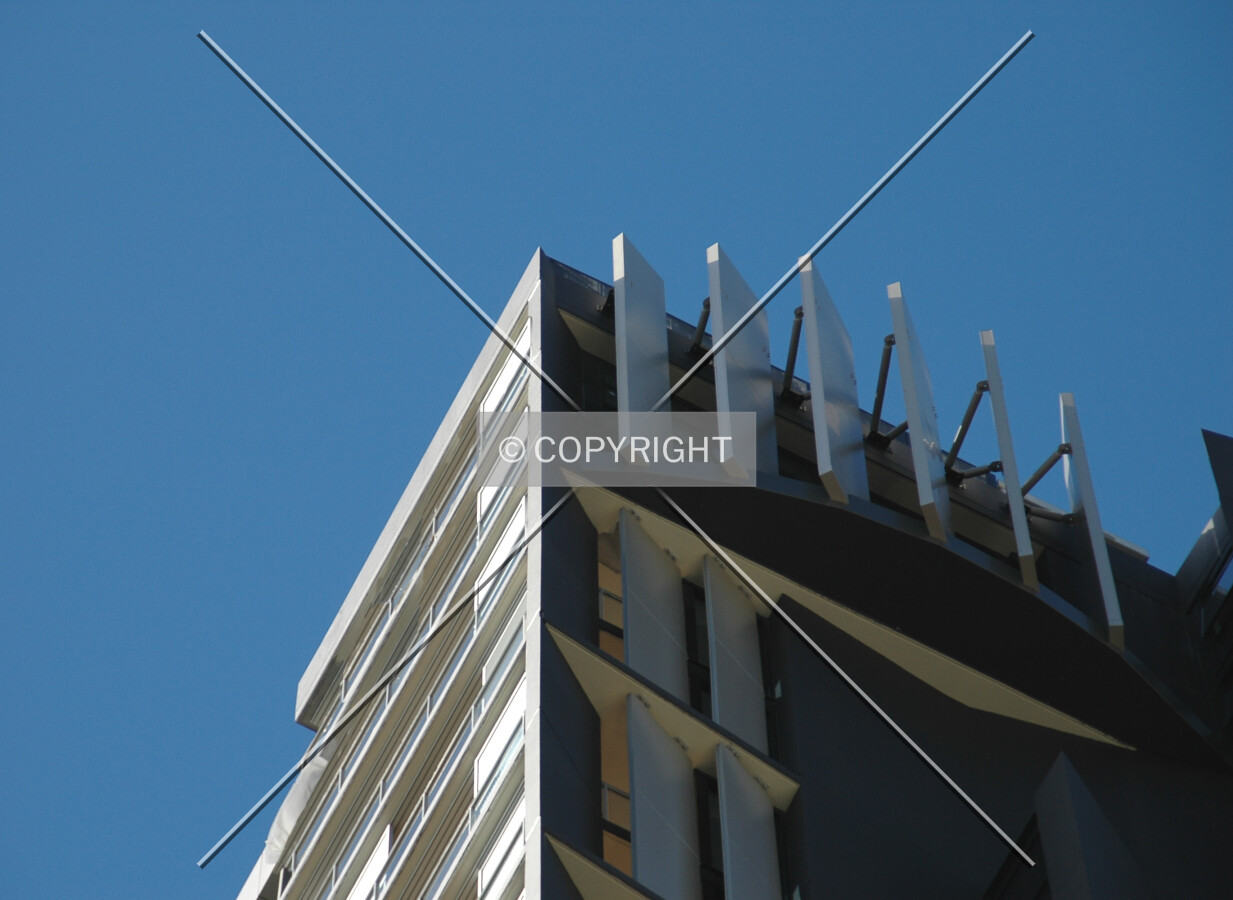 Top of the southwest corner
