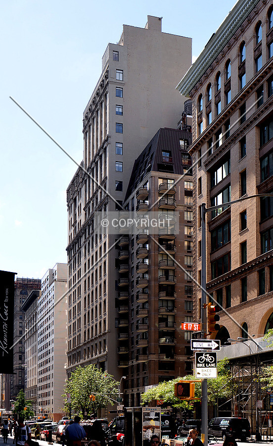 View from the northeast at 5th Avenue and 17th Street