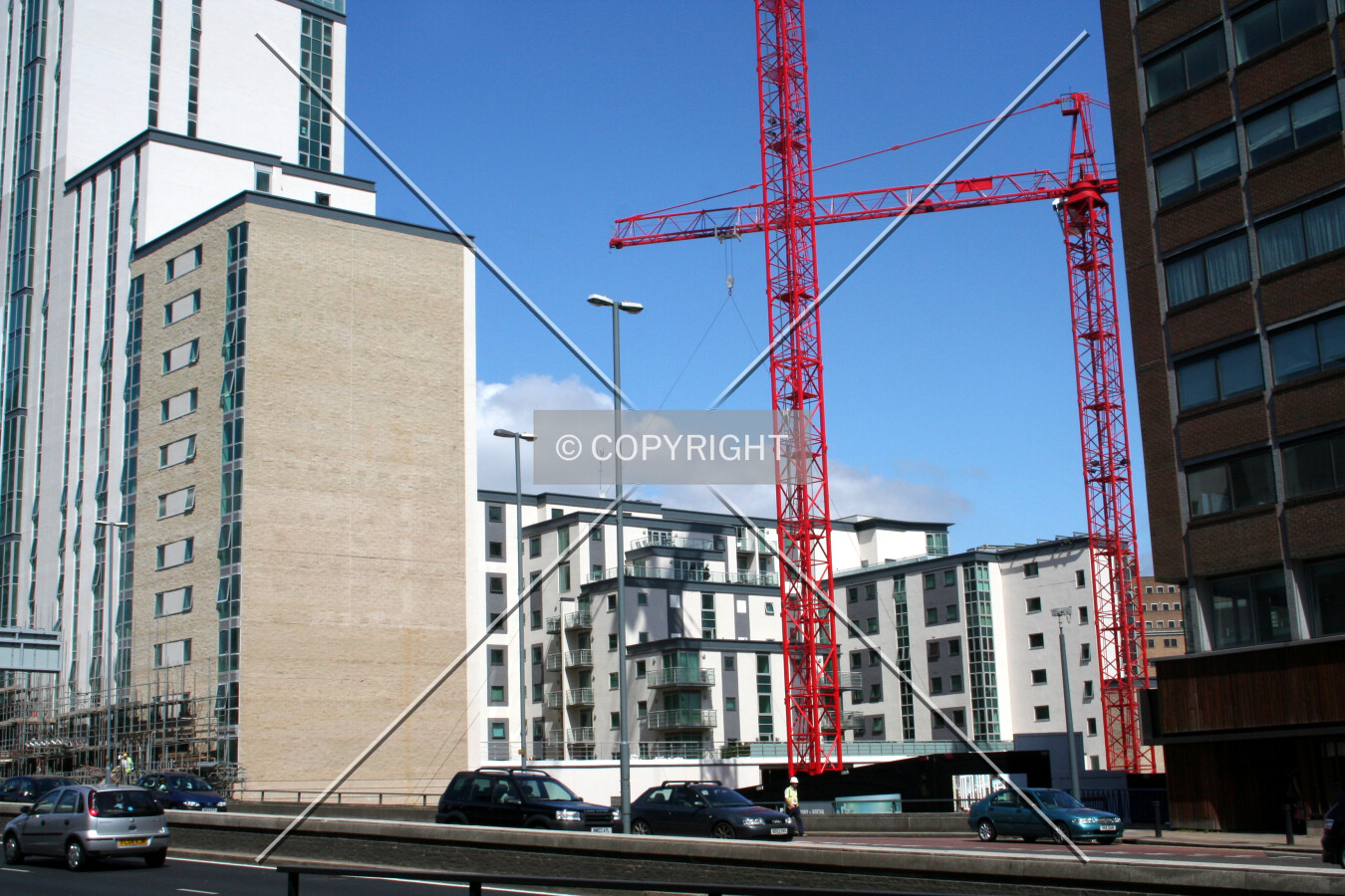 View from Suffolk Street Queensway