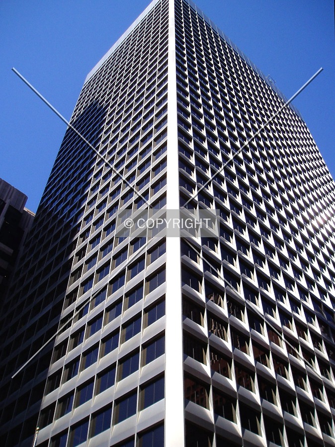 Looking up the eastern corner from First Street