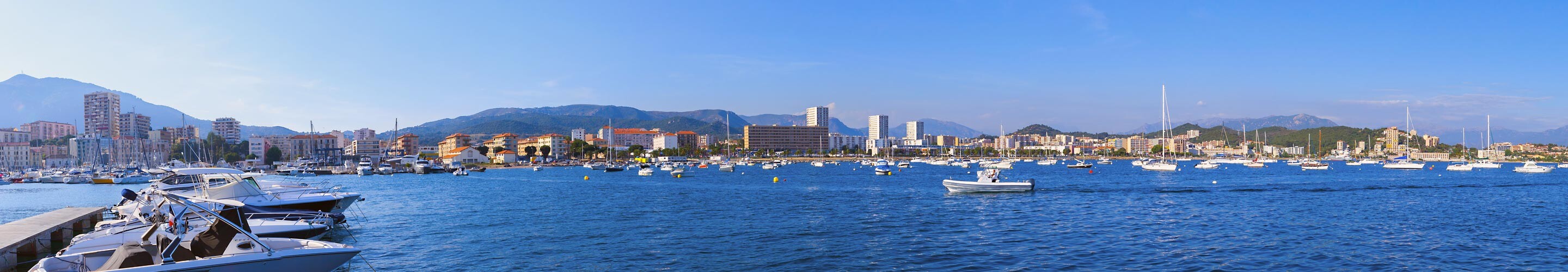 Panorama of Ajaccio
