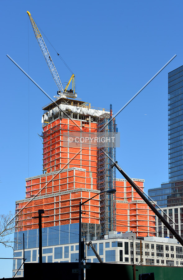 View from the southeast at 59th Street and 11th Avenue