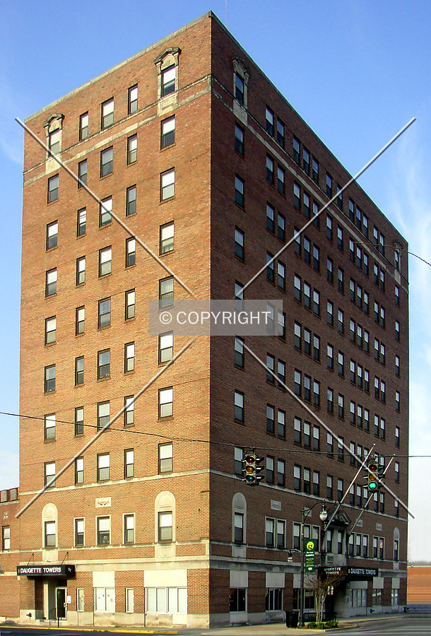 Looking west from Forrest Avenue