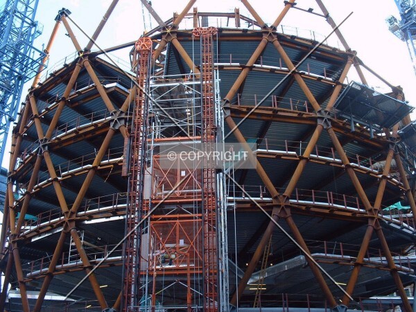 Overview of the steel structure