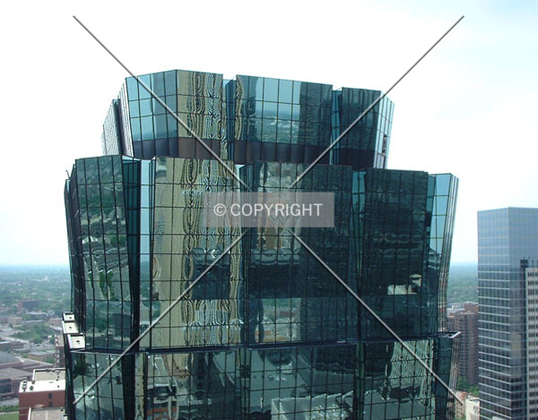 Top floors from the Foshay Tower Observation Deck