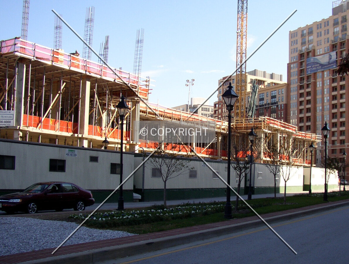 Looking southeast from Albemarle Street