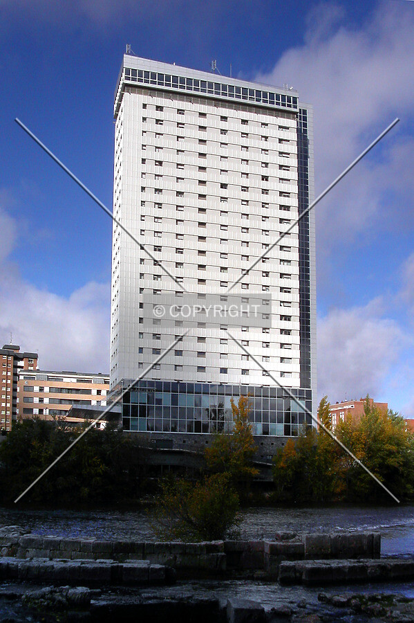 As seen from the eastern side