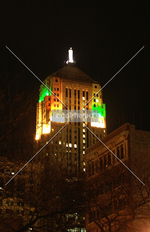 Night view from the south