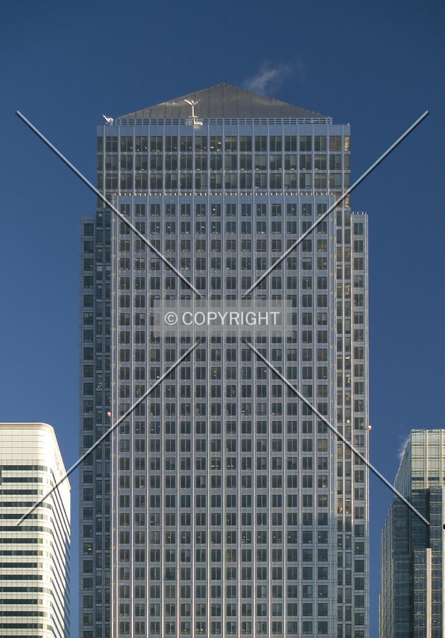 Top floors as seen from the west
