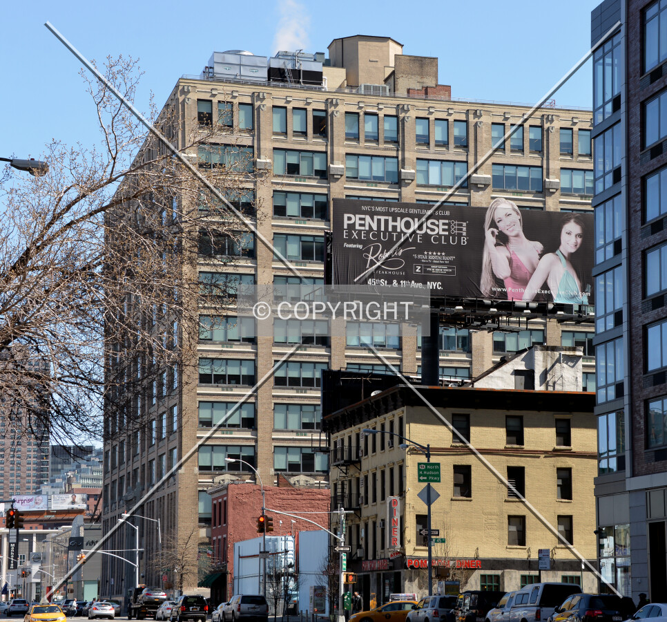 View from the southwest on 11th Avenue near 45th Street