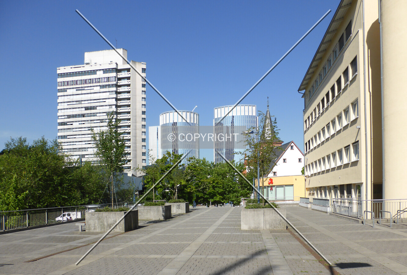 Haus der Wirtschaft complex in Offenbach