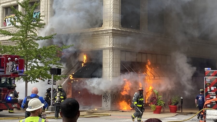 Fire damage; October 6, 2023