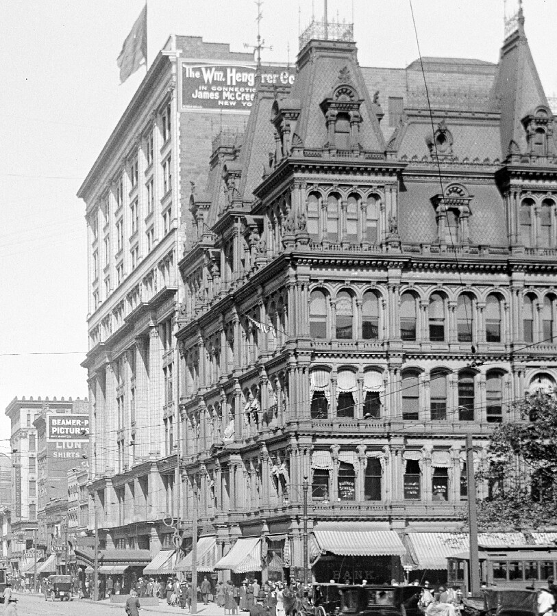 Vintage view from the southwest