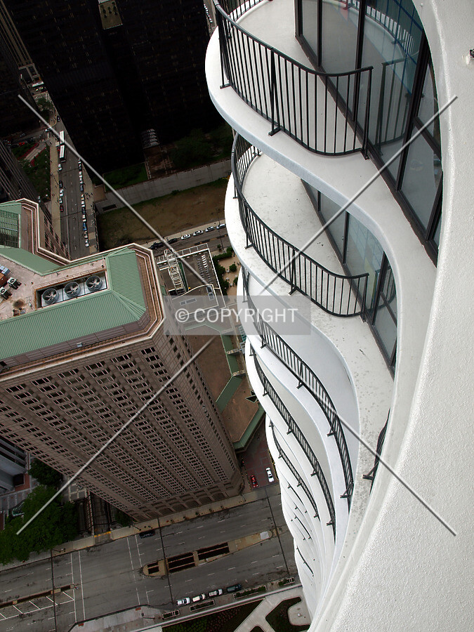 Balconies from the 67th floor