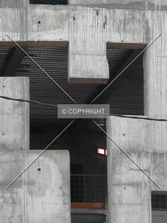 Close view of one window